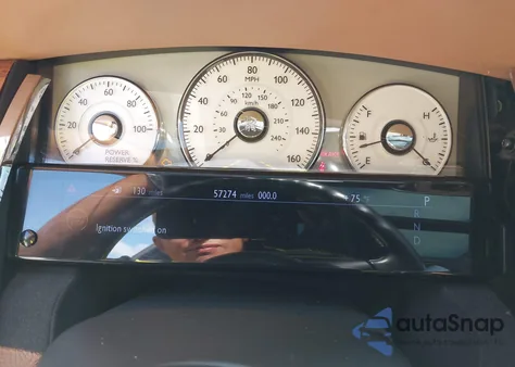 2012 Rolls-Royce Ghost z USA, uszkodzony, nr VIN SCA664S5XCUX50888